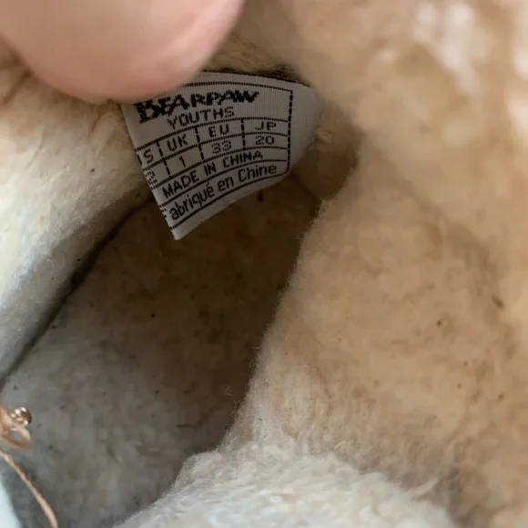 BearPaw Knitted Foldover Boots - Picture 3 of 6